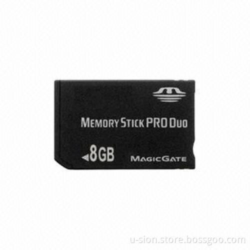 8GB Pro Duo Memory Stick/Card, Sized 0.43 x 59 x 039-inch